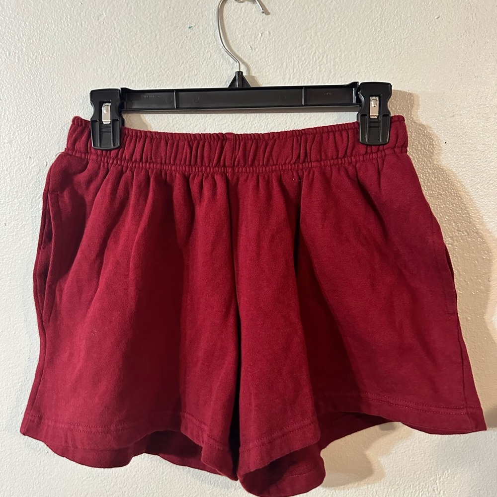 Universal Thread Women's Burgundy Athletic Shorts